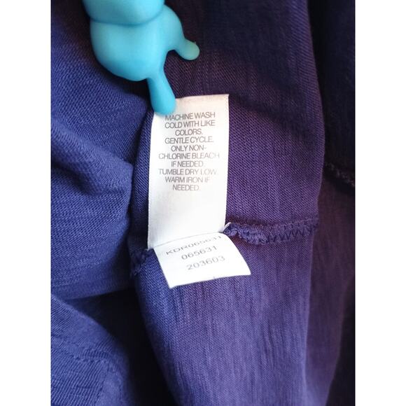 J. Jill Dress Womens Small Purple Tank Minimalist Casual Lounge Relaxed Mini - Picture 5 of 6